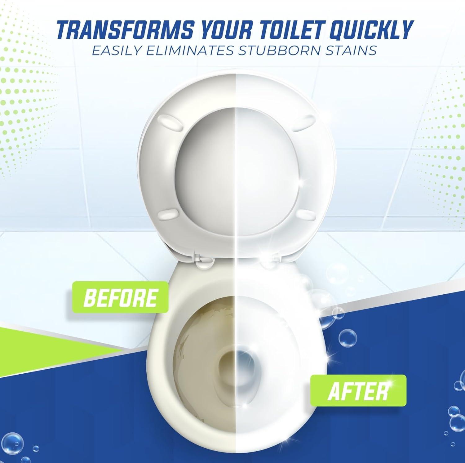 image:imageTrue Fresh 2in1 Toilet Bowl Cleaner Tablets 26 Pack amp Garbage Disposal Cleaner Tablets 24 Pack Natural Kitchen Drain and Toilet Bowl Cleaning Care with Ocean ScentDeodorizer amp Septic safe