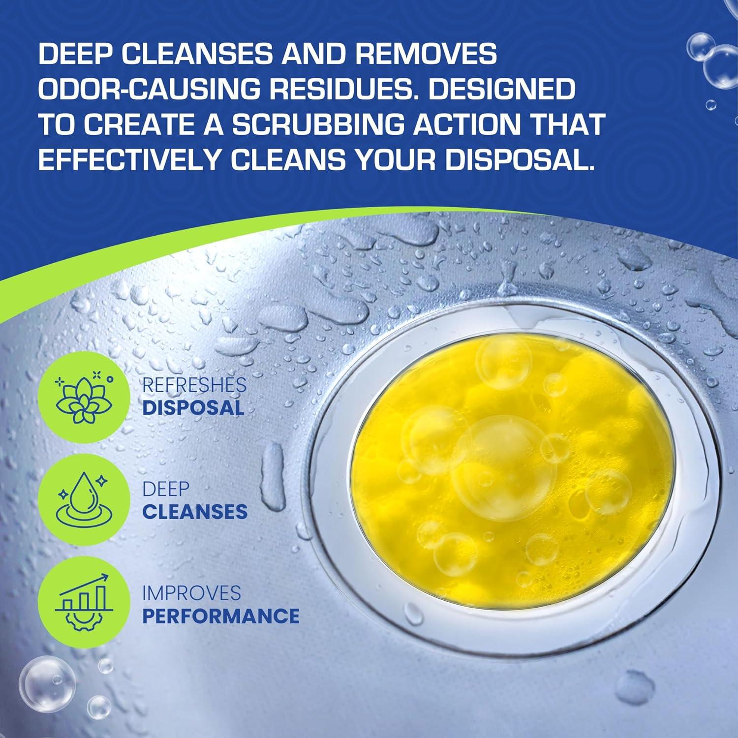 image:imageTrue Fresh 2in1 Toilet Bowl Cleaner Tablets 26 Pack amp Garbage Disposal Cleaner Tablets 24 Pack Natural Kitchen Drain and Toilet Bowl Cleaning Care with Ocean ScentDeodorizer amp Septic safe
