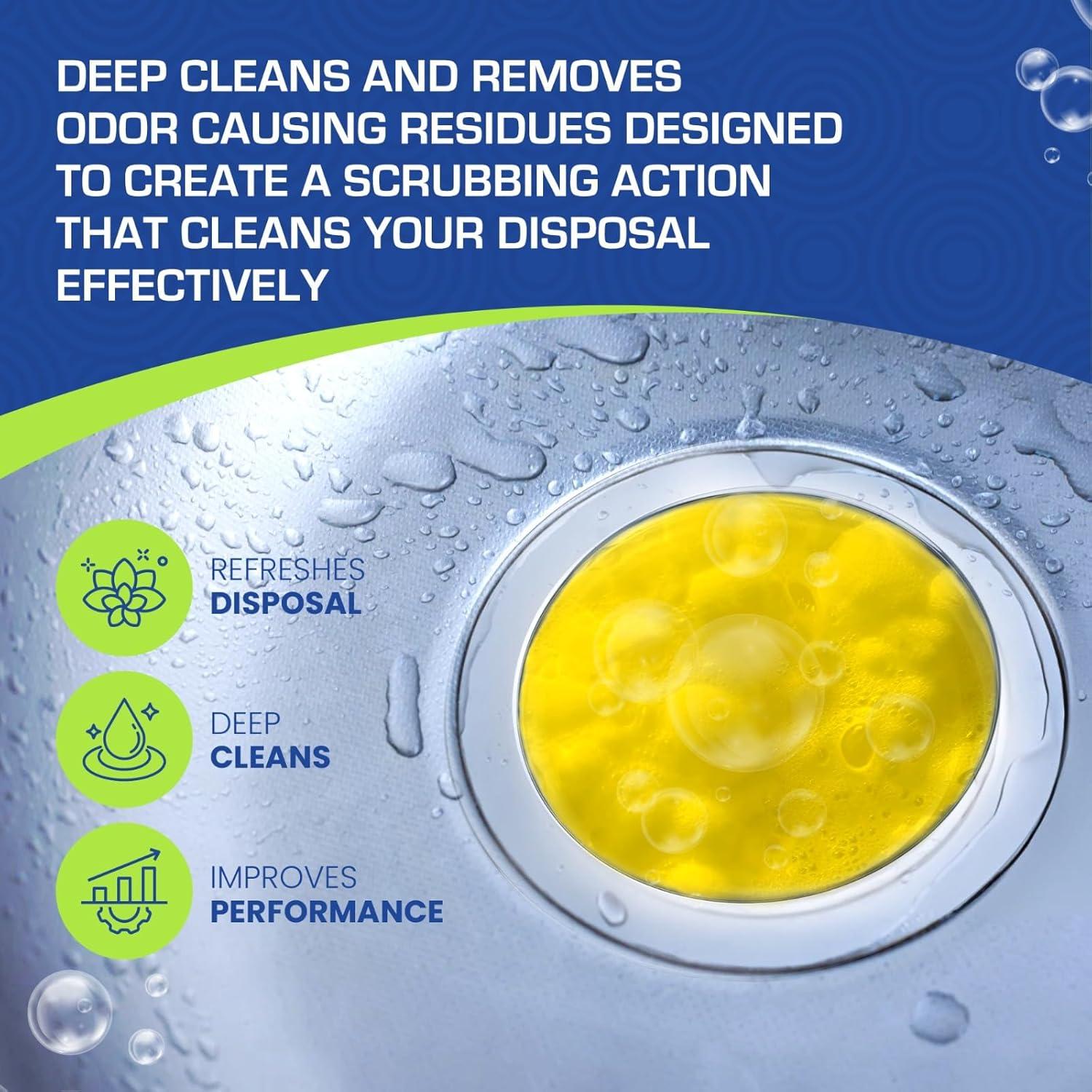 image:imageTrue Fresh Garbage Disposal Cleaner amp Multipurpose Cleaner Tablets Combo Disposal Compatible with All BrandsMultipurpose tablets Clean Every Corner Effortless Deep Cleaning49 Pcs Bundle