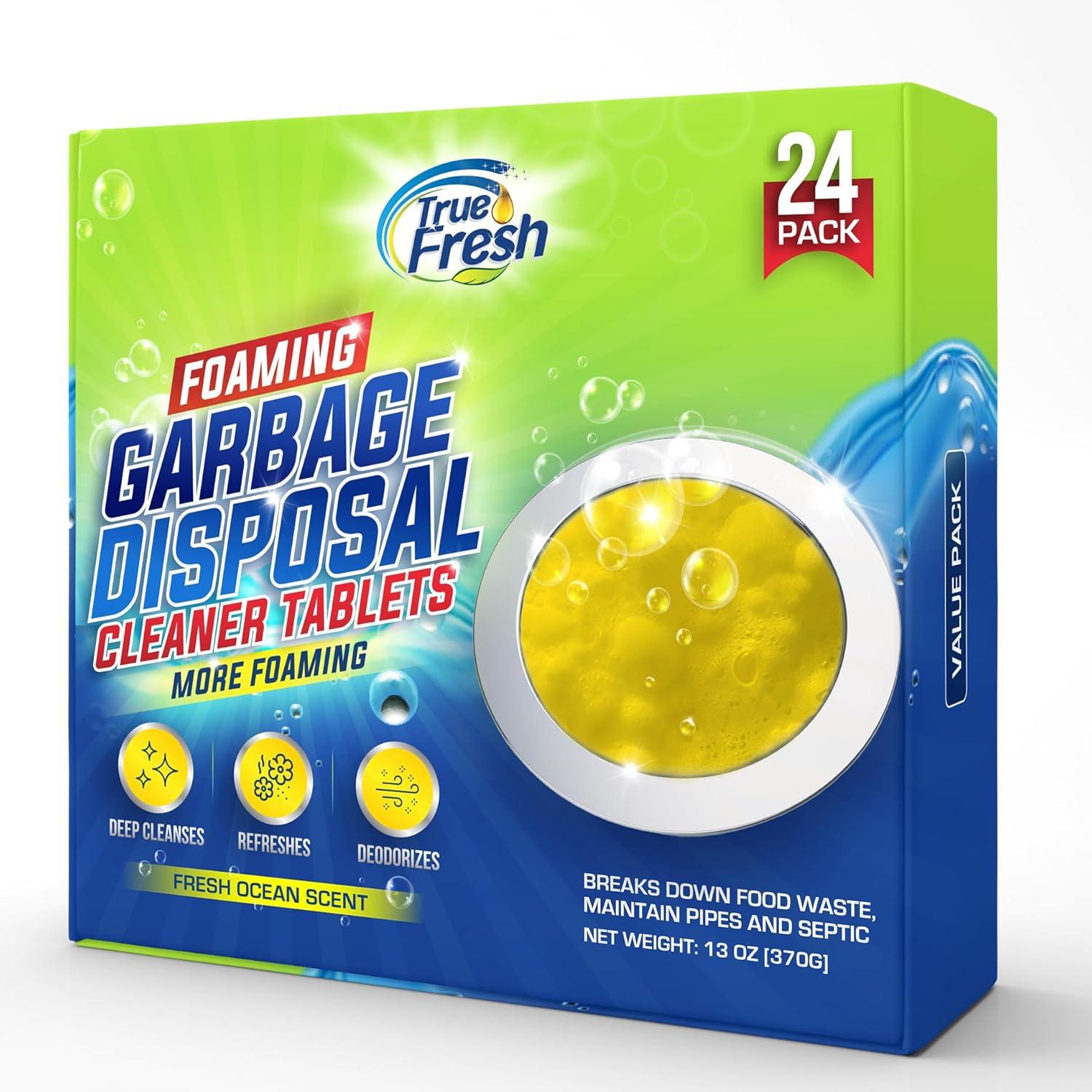 image:imageTrue Fresh Multipurpose Cleaner Tablets And Garbage Disposal Cleaner Tablets Deep Cleaning Tablets Bundle for home and kitchen 12 Month Supply