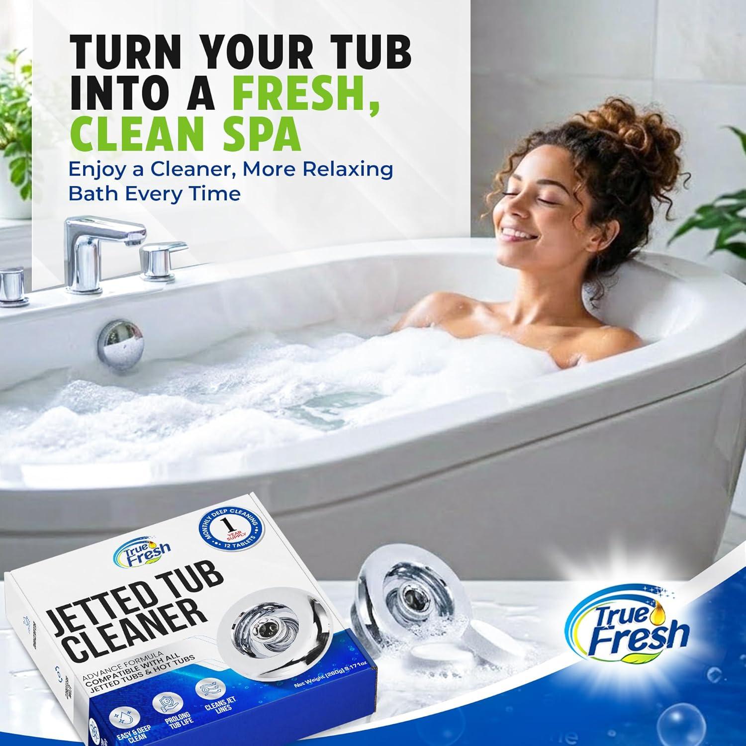 image:imageTrue Fresh Home Stain Gel amp Jetted Tub cleaner tablets 12 pack