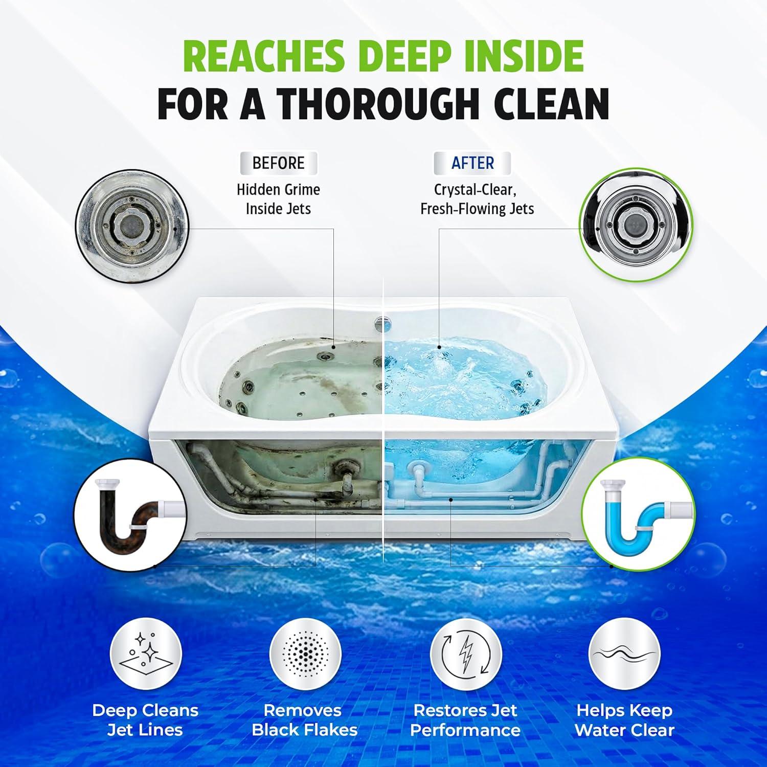 image:imageTrue Fresh Home Stain Gel amp Jetted Tub cleaner tablets 12 pack